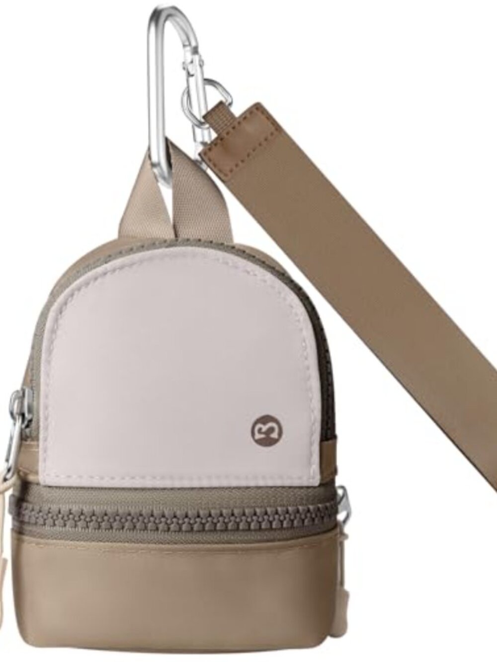 Mini Backpack Keychain Wristlet Pouch Coin Purse Wallet RFID Card Slots